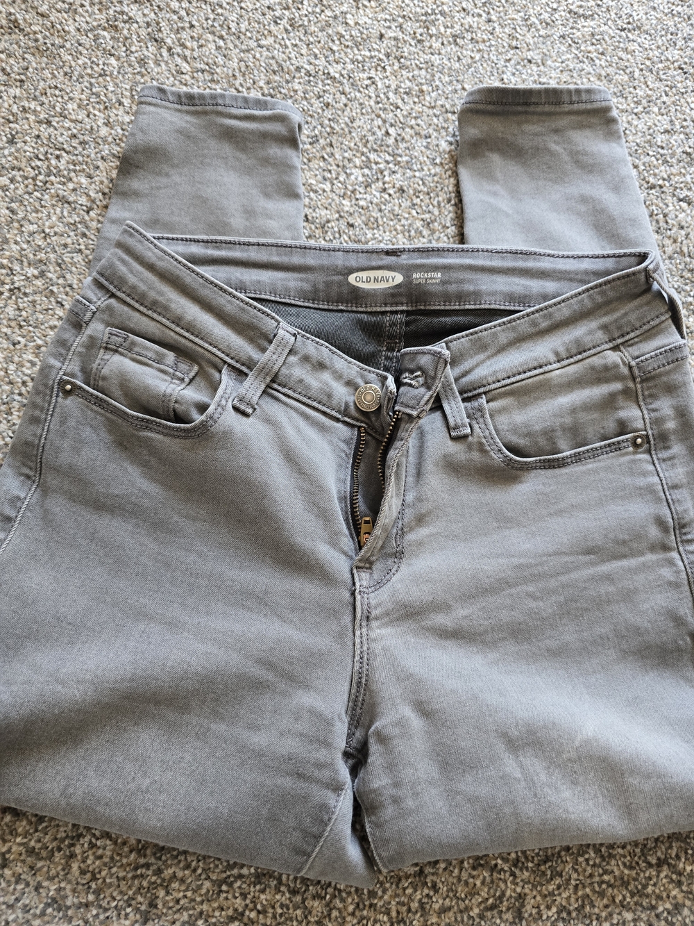 Old Navy Women’s Gray Stretch Jeans